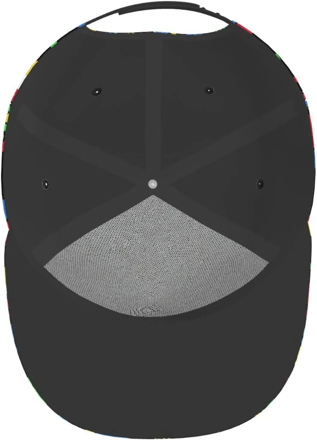 Funny Baseball Cap, Flat-Brimmed Hat, Adjustable Snapback Hat for Men and Women