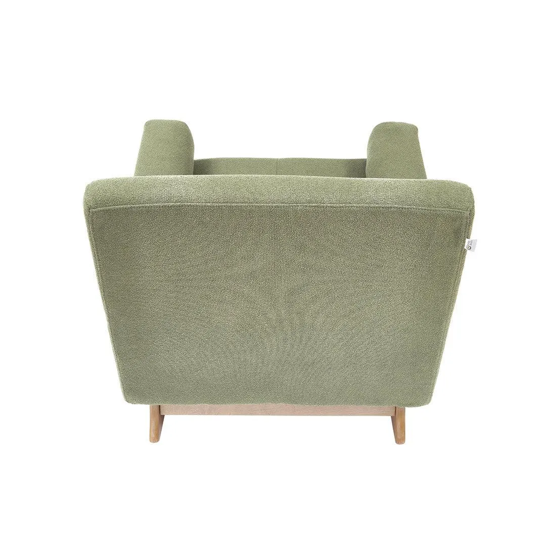 Gaia Baby Serena Rocking/Feeding Chair - Sage/Oak