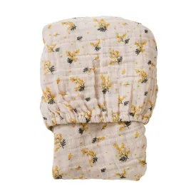 Garbo&Friends Mimosa Muslin Fitted Sheet Cot