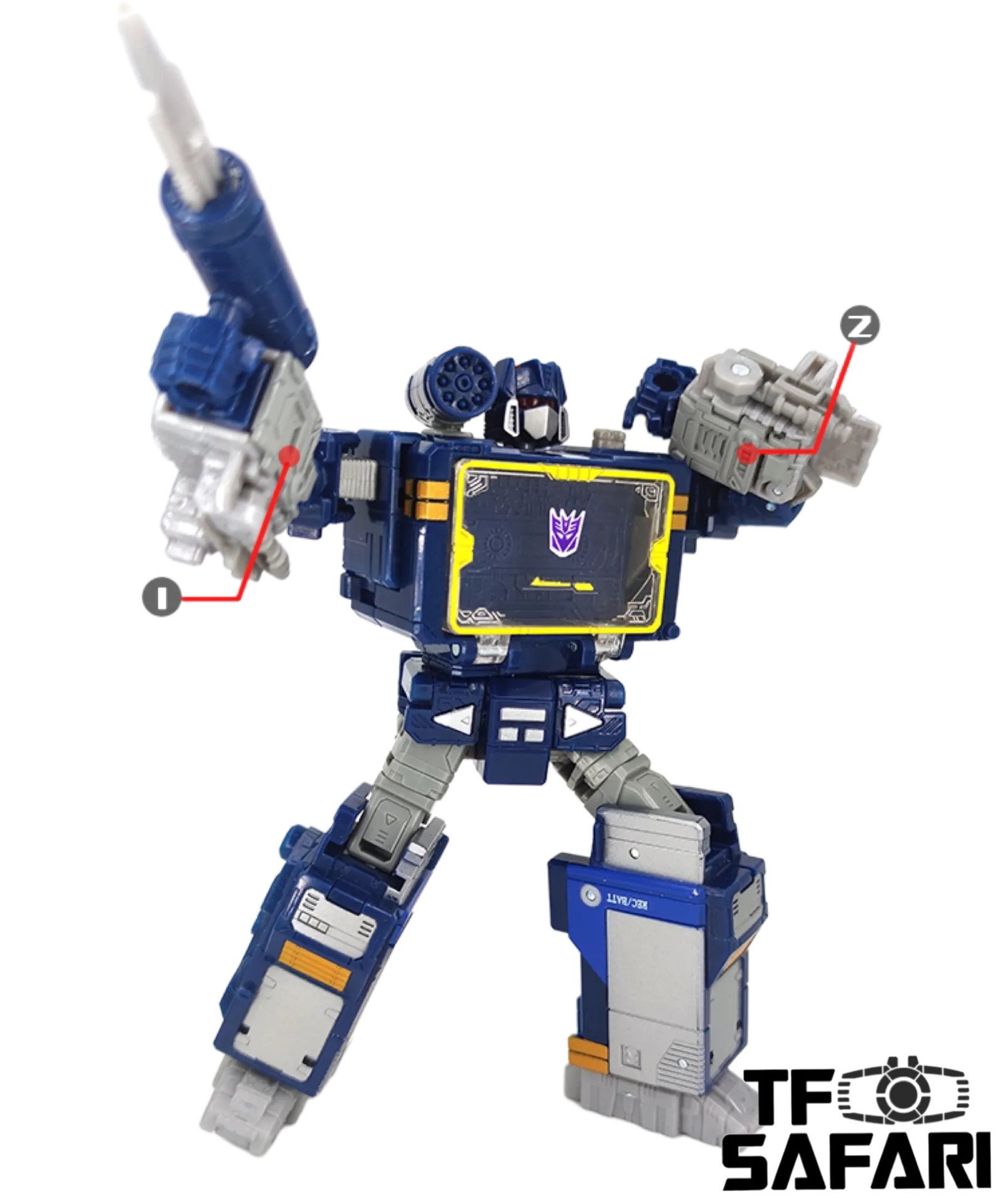Go Better Studio GX-19 GX19 Upgrade Kits for WFC Earthrise Soundwave Upgrade Kit
