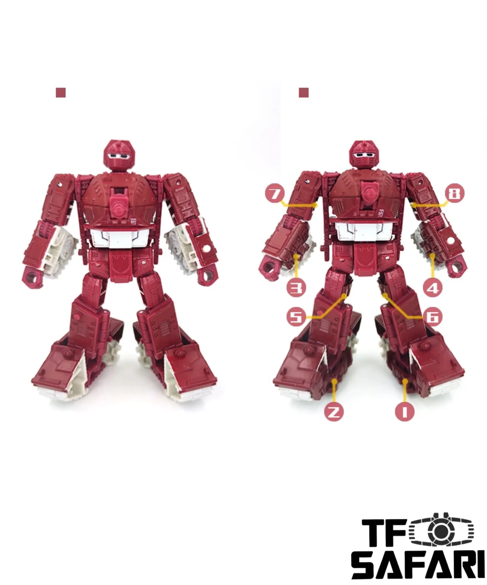 Go Better Studio GX-24 GX24 Gap Fillers for WFC Kingdom Warpath Upgrade Kit