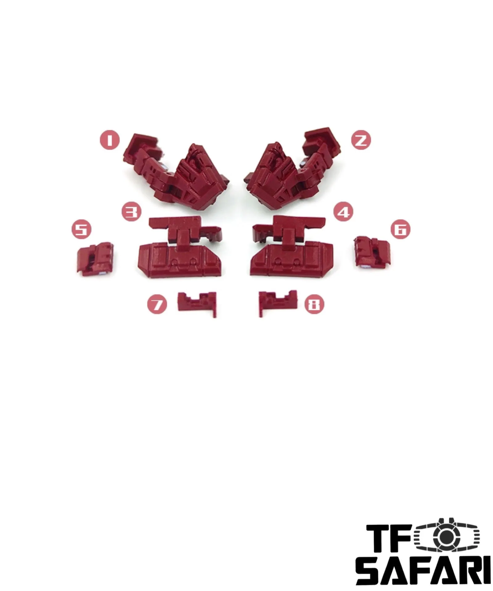 Go Better Studio GX-24 GX24 Gap Fillers for WFC Kingdom Warpath Upgrade Kit