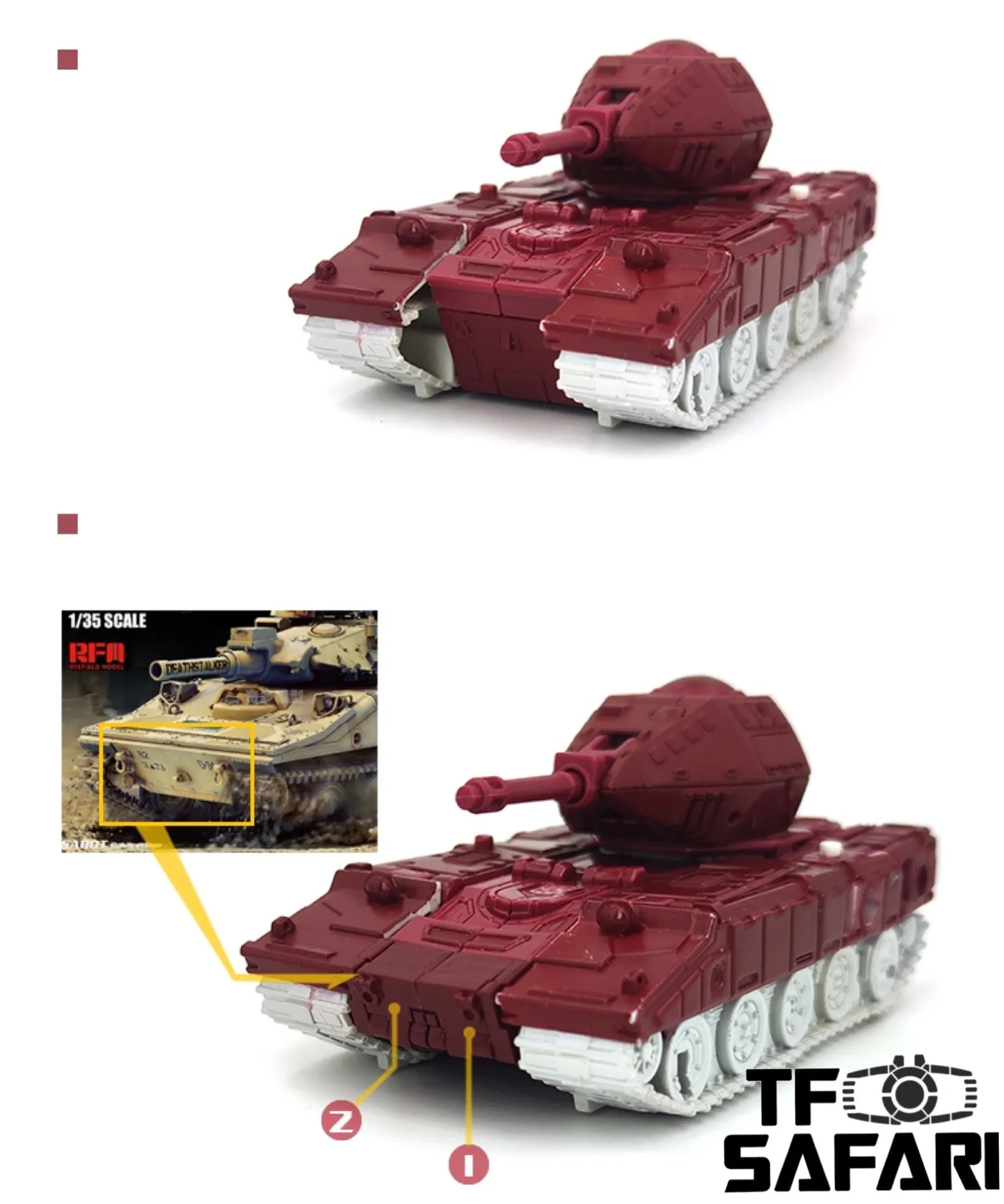 Go Better Studio GX-24 GX24 Gap Fillers for WFC Kingdom Warpath Upgrade Kit