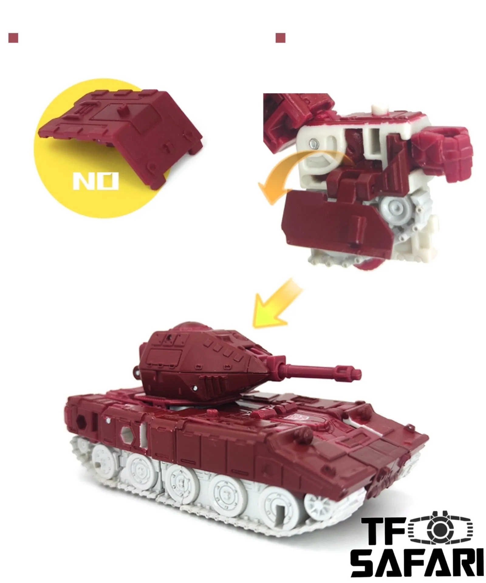 Go Better Studio GX-24 GX24 Gap Fillers for WFC Kingdom Warpath Upgrade Kit