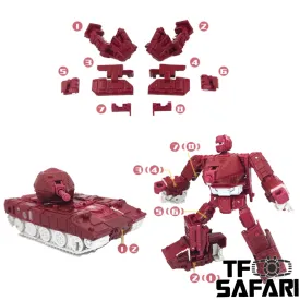 Go Better Studio GX-24 GX24 Gap Fillers for WFC Kingdom Warpath Upgrade Kit