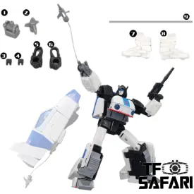 Go Better Studio GX-52 GX52 Gap fillers for Buzzworthy Bumblebee Legacy: Evolution Origin Autobot Jazz  ( Upgrade Kit  Gap Fillers)