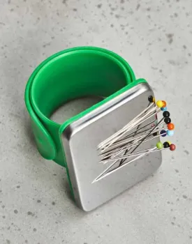 Green Magnetic Bracelet Pin Holder, Sewply