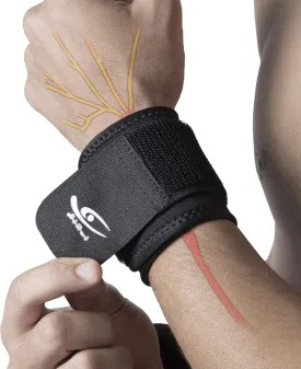 HiRui 2 PACK Wrist Compression Strap and Wrist Brace Sport Wrist Support for Fitness, Weightlifting, Tendonitis, Carpal Tunnel Arthritis, Pain Relief-Wear Anywhere-Unisex,Adjustable