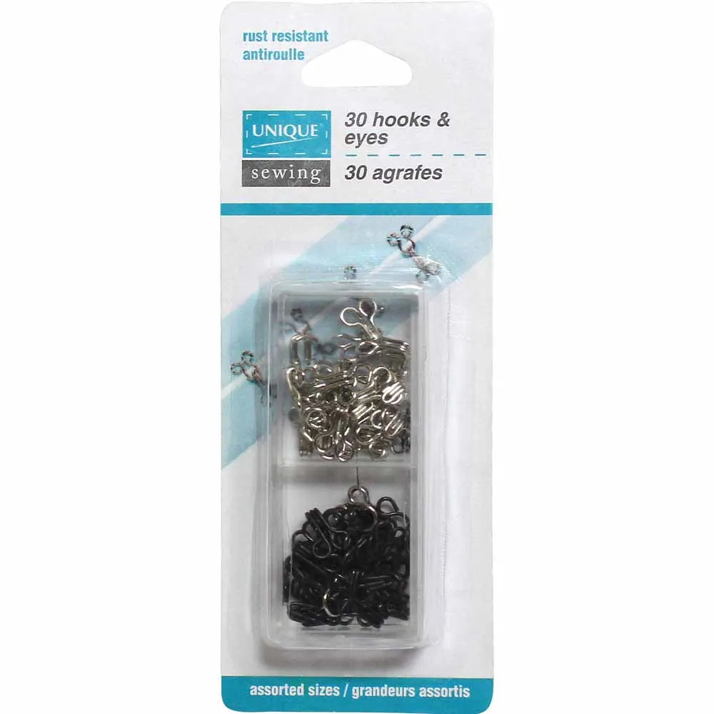Hook & Eye Assorted- 3032333