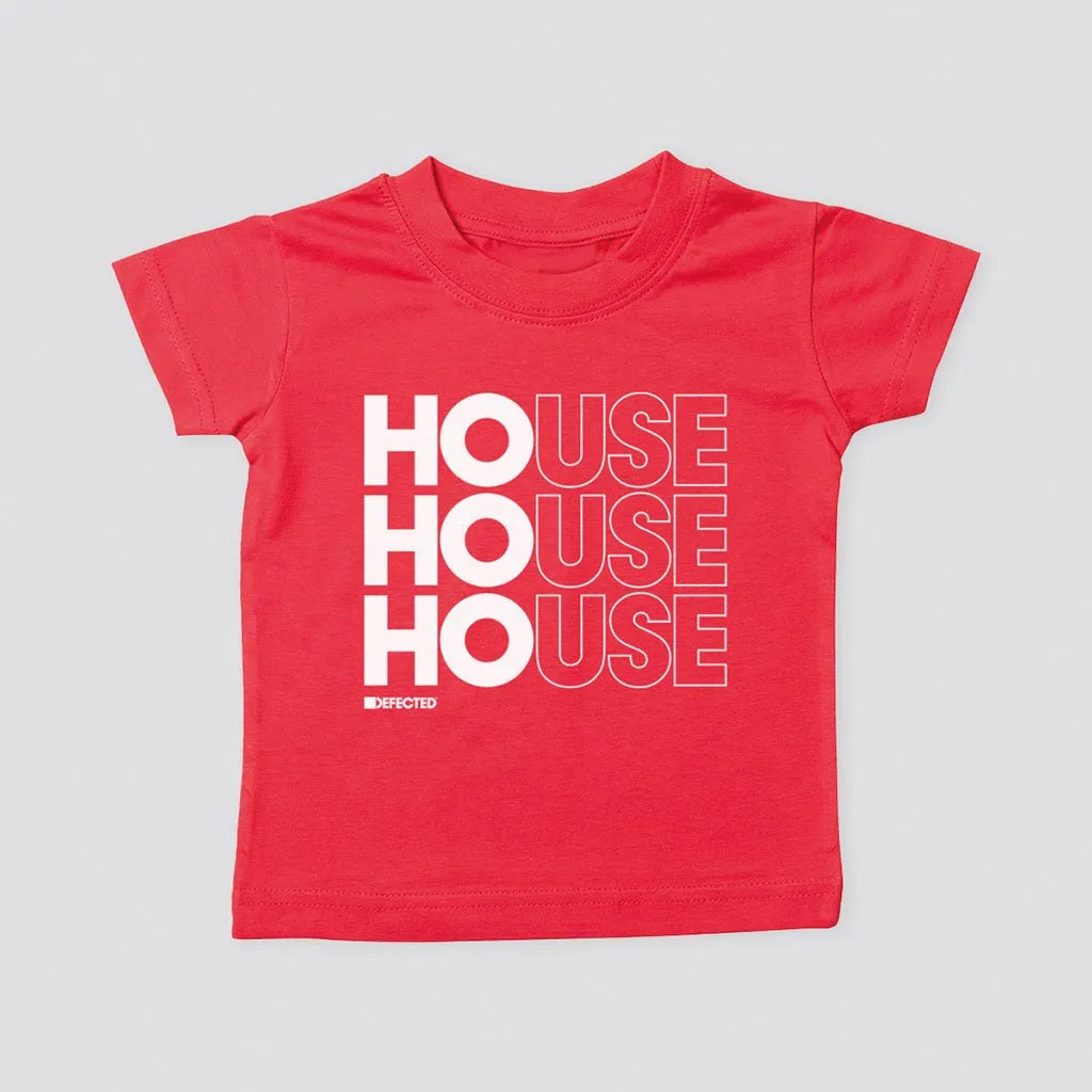 House Outline Toddler Christmas T-Shirt