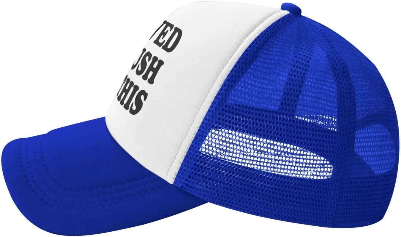 I Shaved My Bush for This Trucker Hat Unisex Adult Hats Adjustable Cap for Men and Women Classic Fishing Caps