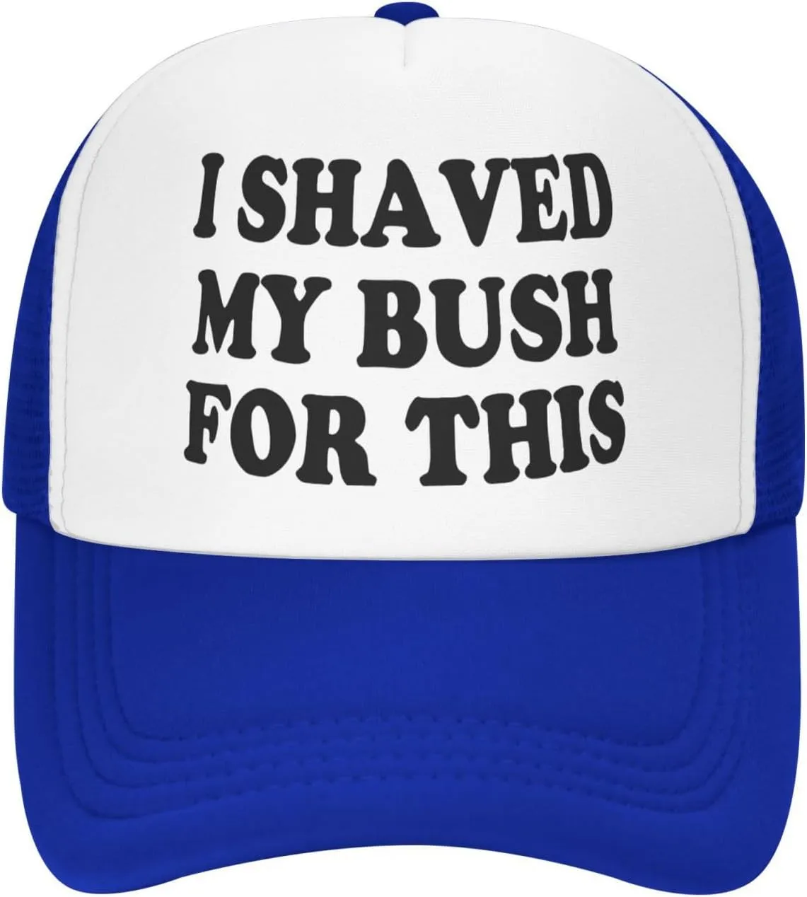 I Shaved My Bush for This Trucker Hat Unisex Adult Hats Adjustable Cap for Men and Women Classic Fishing Caps