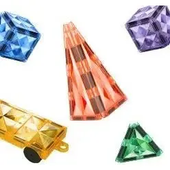 KEBO 70-Piece Magnetic Construction Set Extra Strong and Safe Magnets