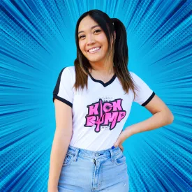 Kick Bump Girls Short Sleeve V Neck