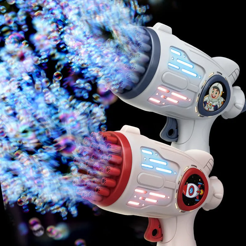 LED Lighted Bubble Gun Toy for Dogs and Cats