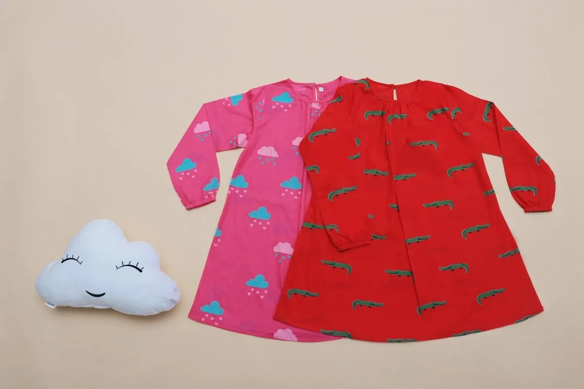 Little Cloud Pink- Girls Comfort Wear