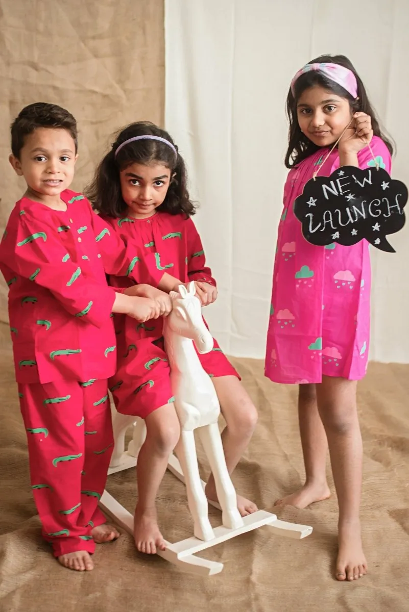 Little Cloud Pink- Girls Comfort Wear