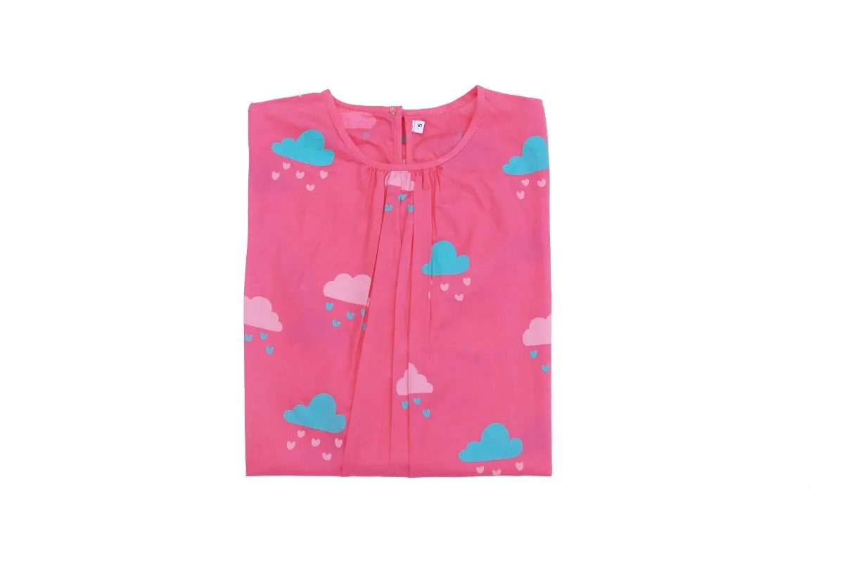 Little Cloud Pink- Girls Comfort Wear
