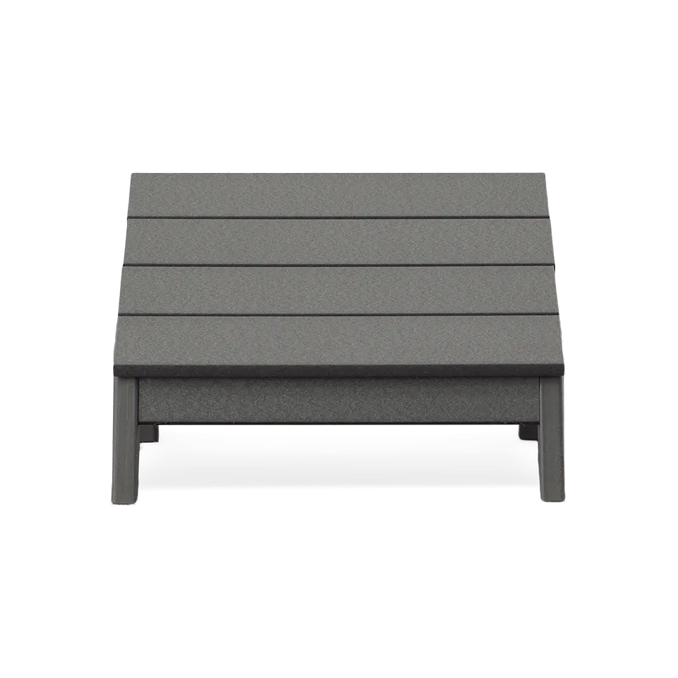 MAD ADIRONDACK OTTOMAN, CHARCOAL