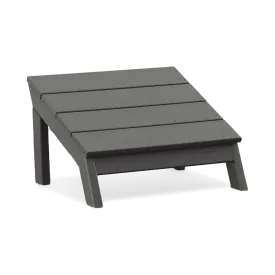 MAD ADIRONDACK OTTOMAN, CHARCOAL