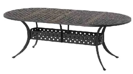 Mayfair Outdoor Cast Aluminum Dining Set