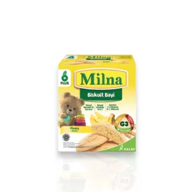 Milna Baby Biscuit  Banana 6M  130g