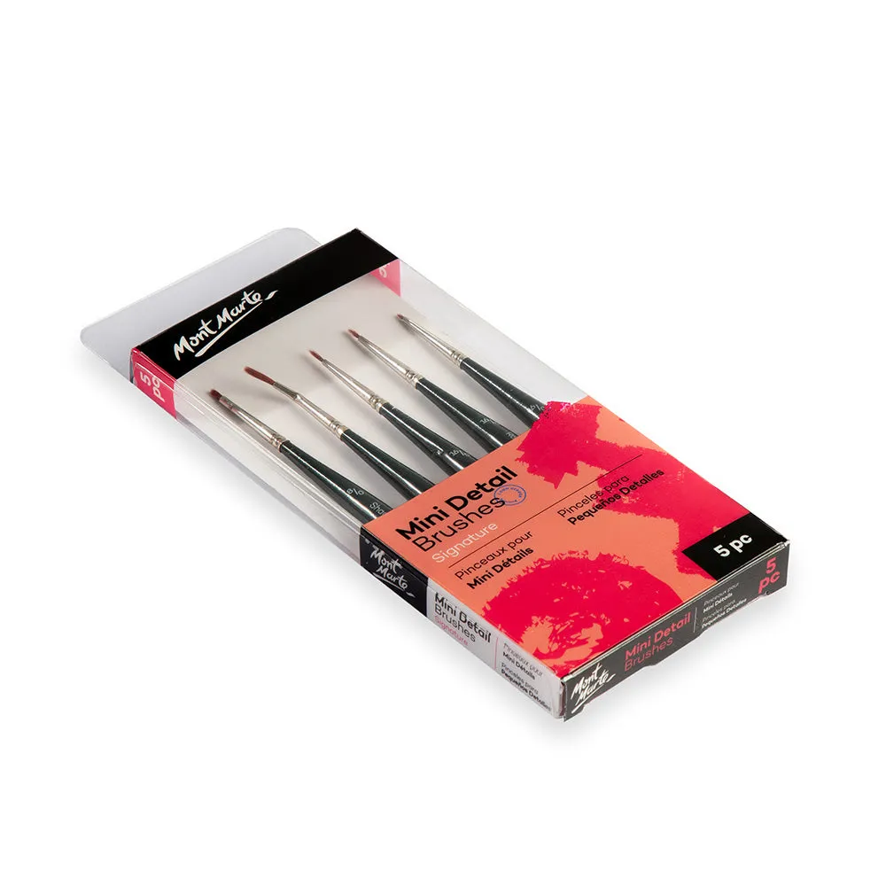 Mini Detail Brushes Signature 5pc