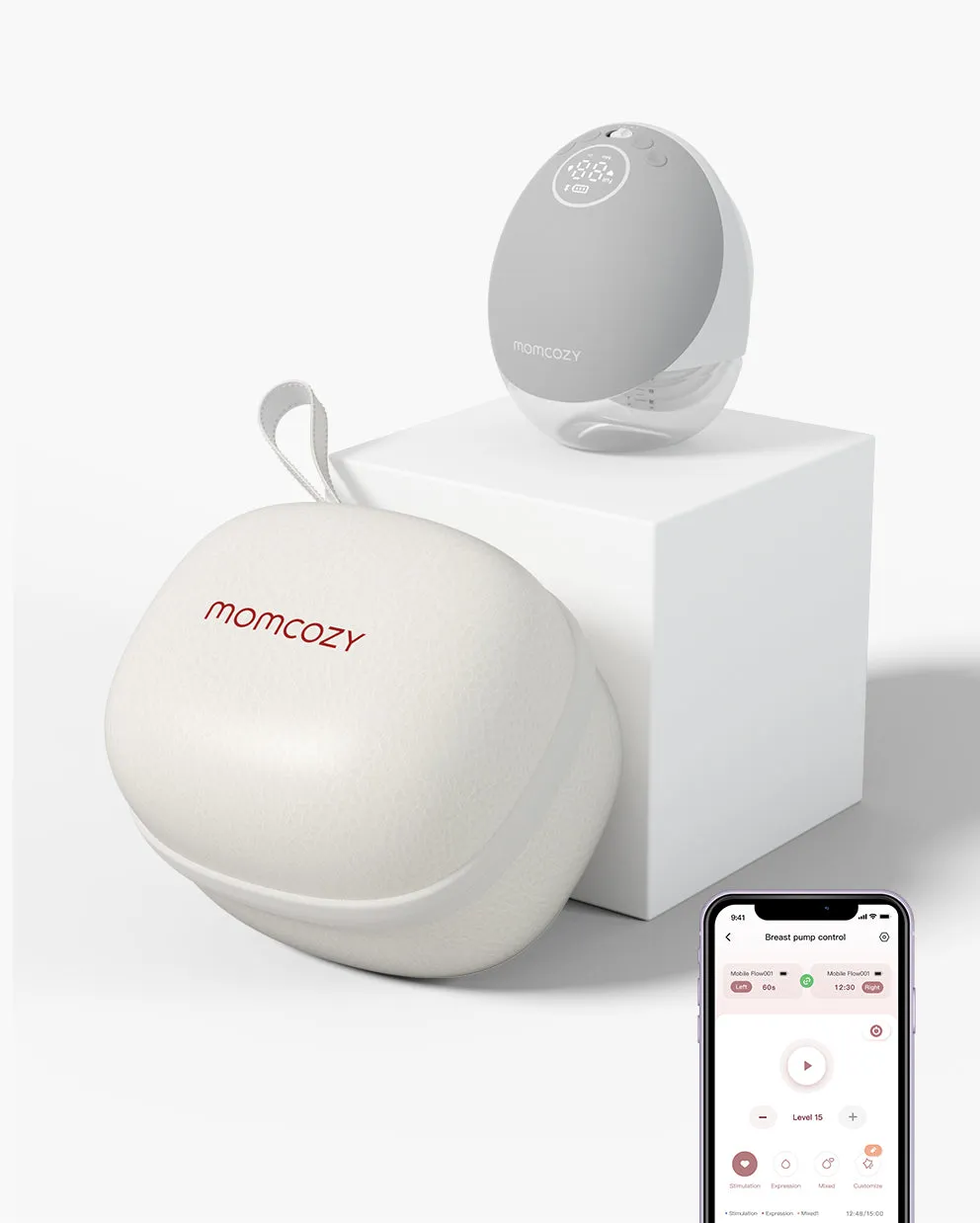 Momcozy Mobile Flow™ Hands-Free Breast Pump | M9