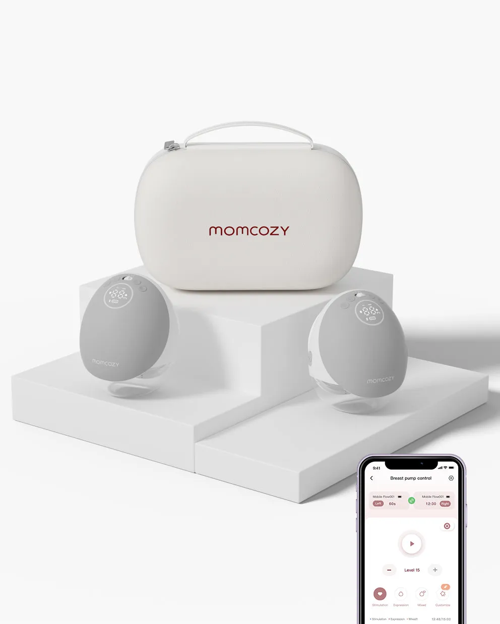 Momcozy Mobile Flow™ Hands-Free Breast Pump | M9