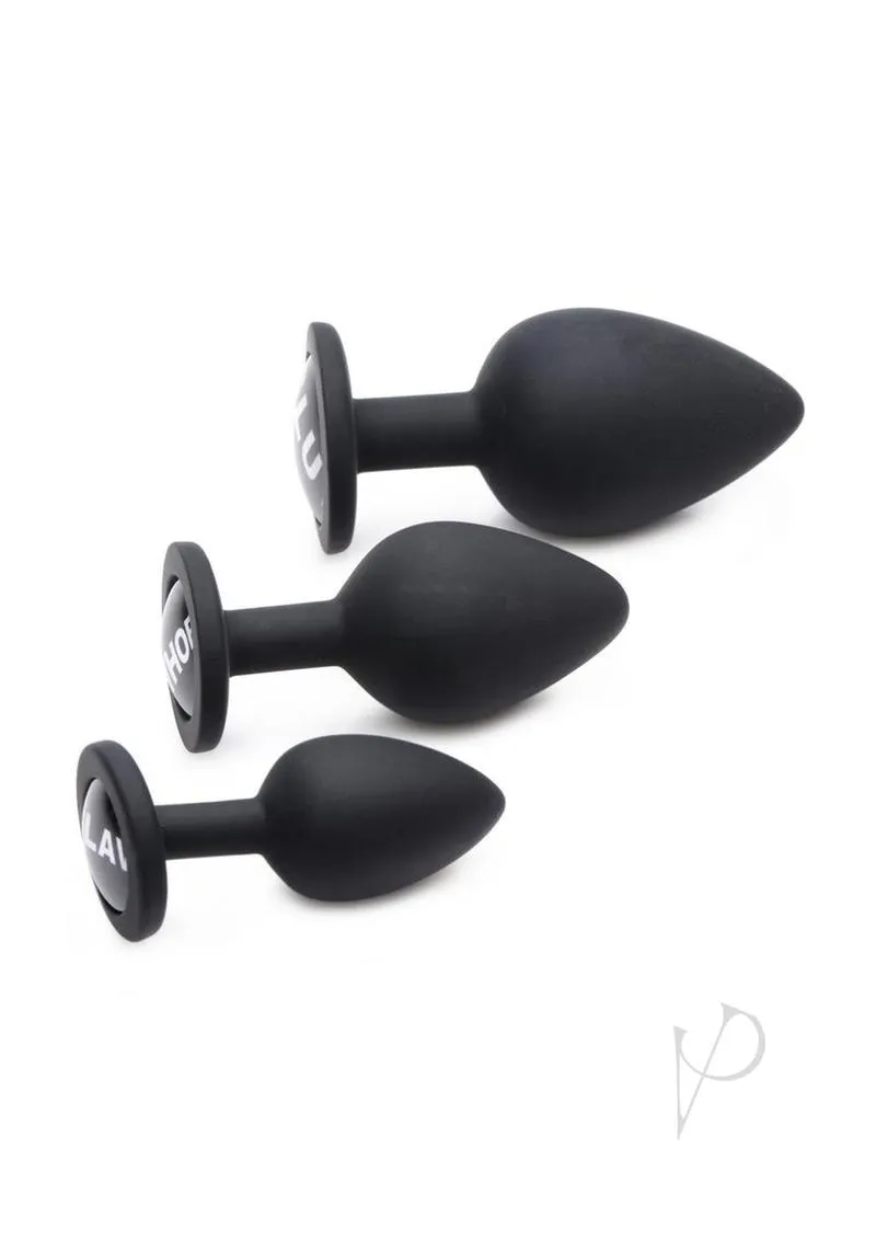 Ms Dirty Words 3pc Plug Set
