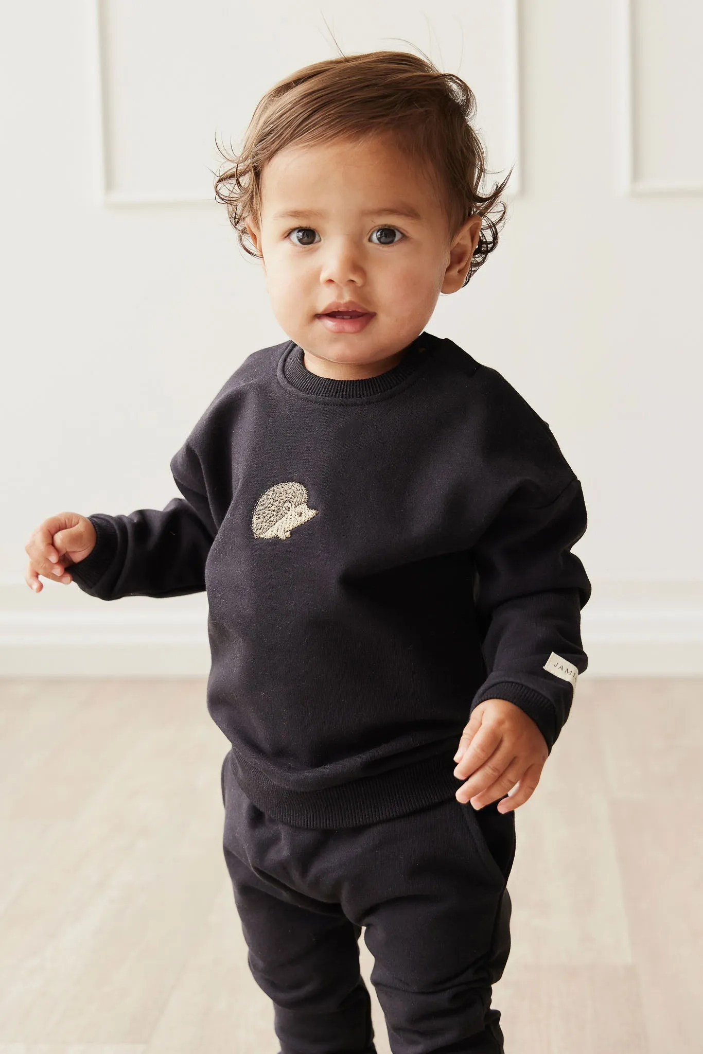 Organic Cotton Damien Sweatshirt - Constellation Hedgehog