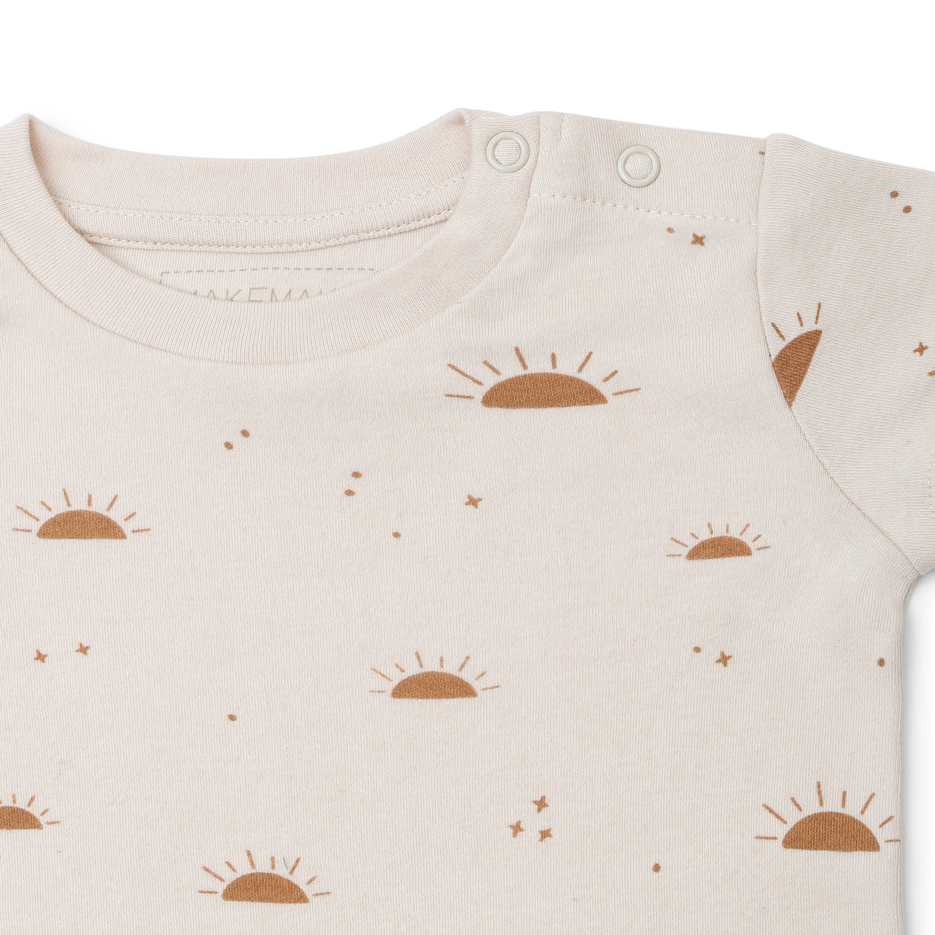 Organic Tee & Pants Set - Sunshine