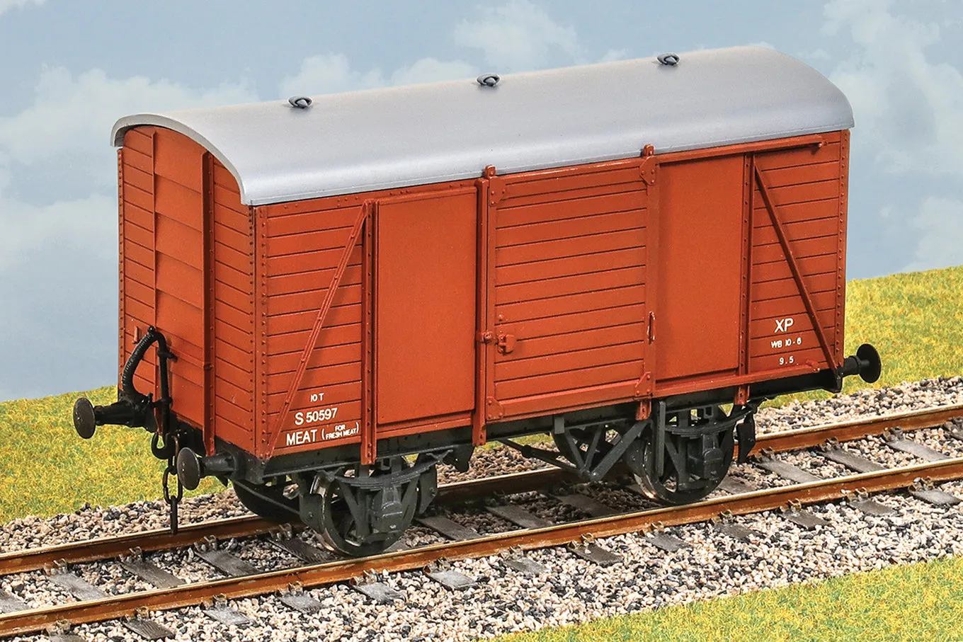 Parkside Dundas O Gauge PS101 SR Meat Van Kit w/Wheels