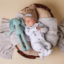 Penguin Organic Snuggle Sleepsuit Zip Footie