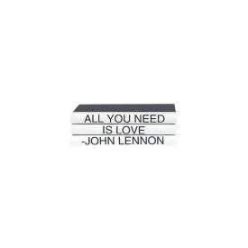 "All You Need Is Love" Decorative Books