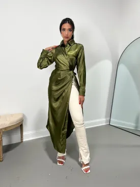 Raneem button up dress