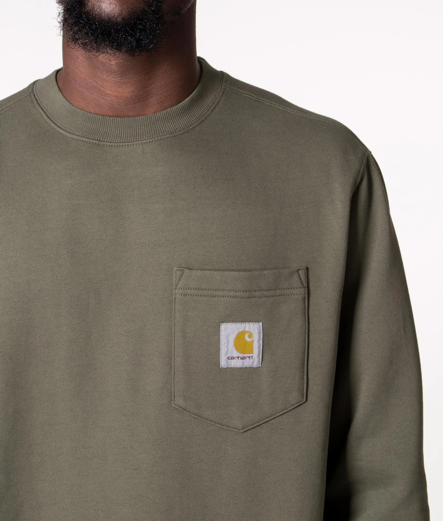 Relaxed Fit Pocket Sweatshirt