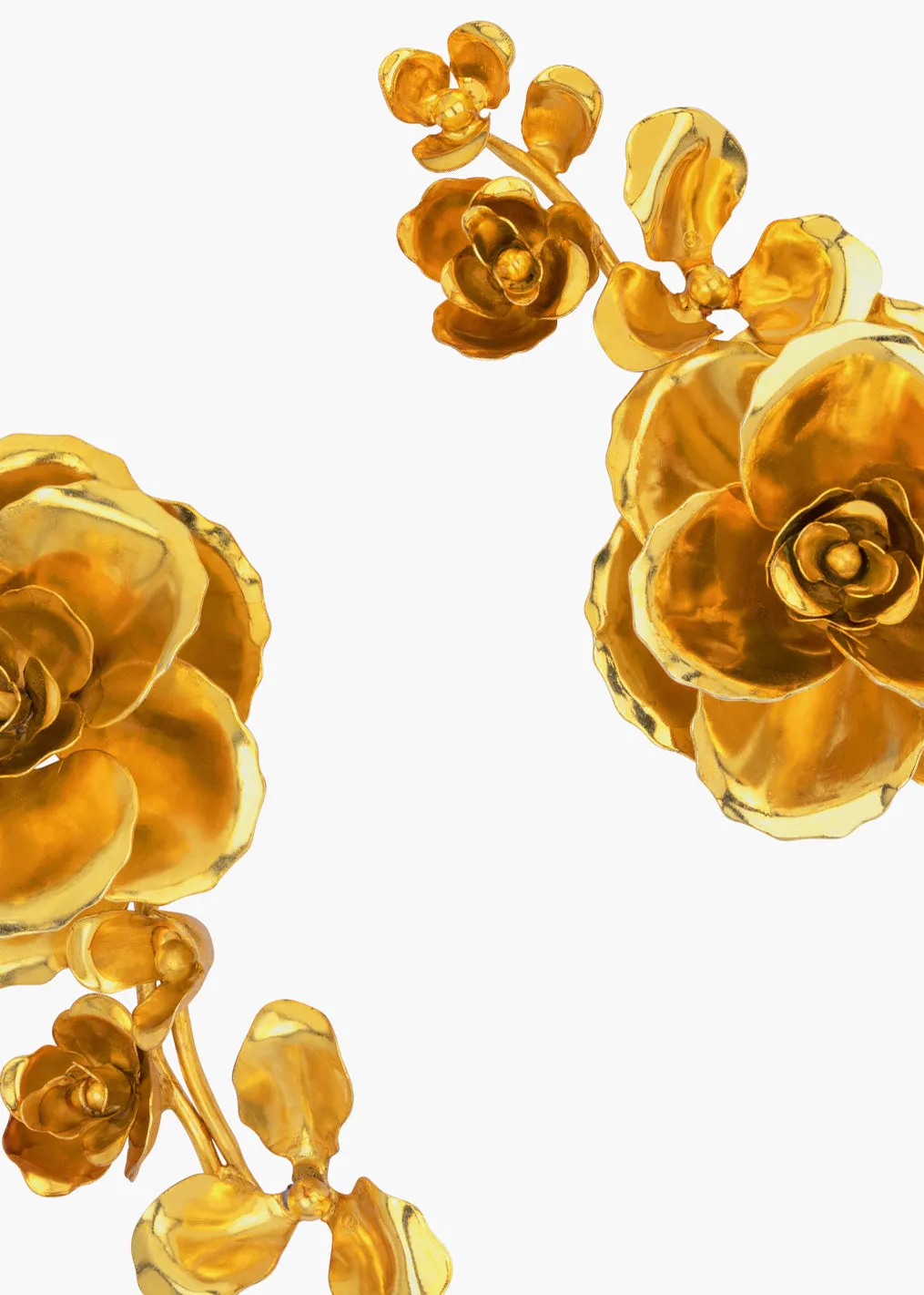Rosaura Earrings -- Gold