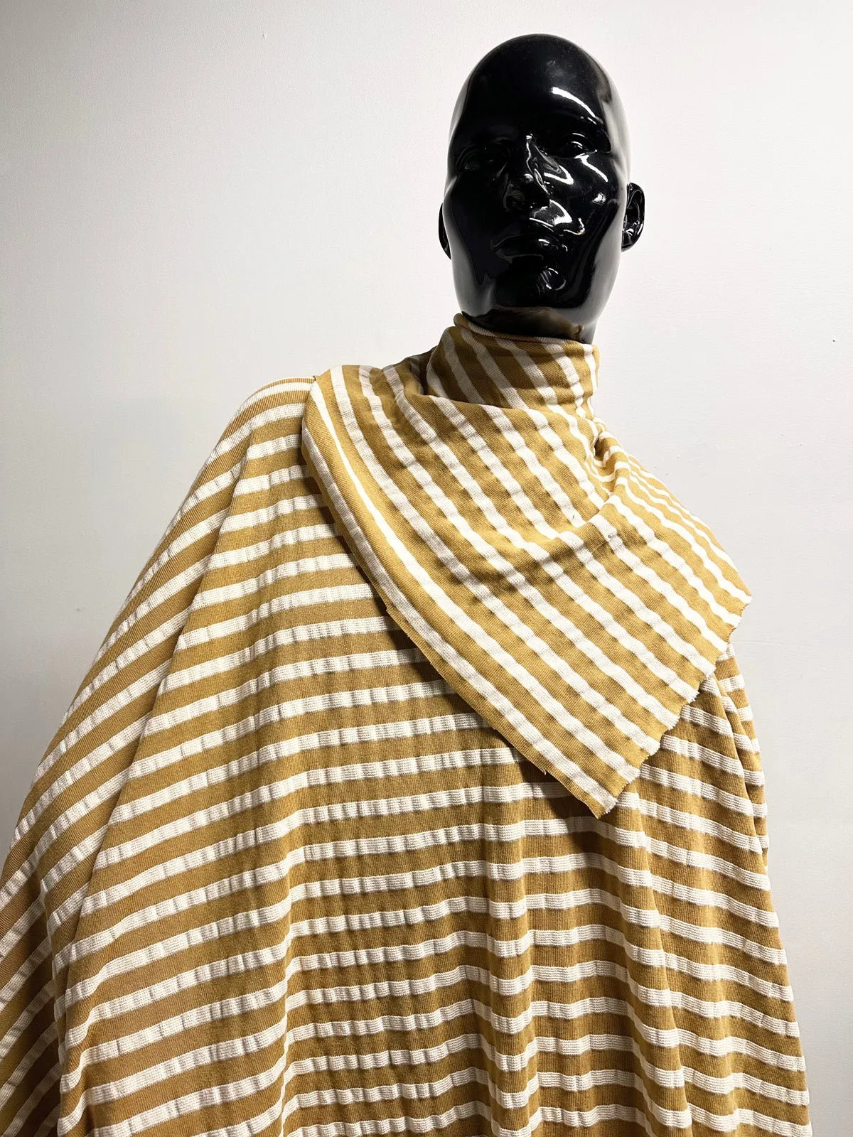 Seersucker Knit Camel