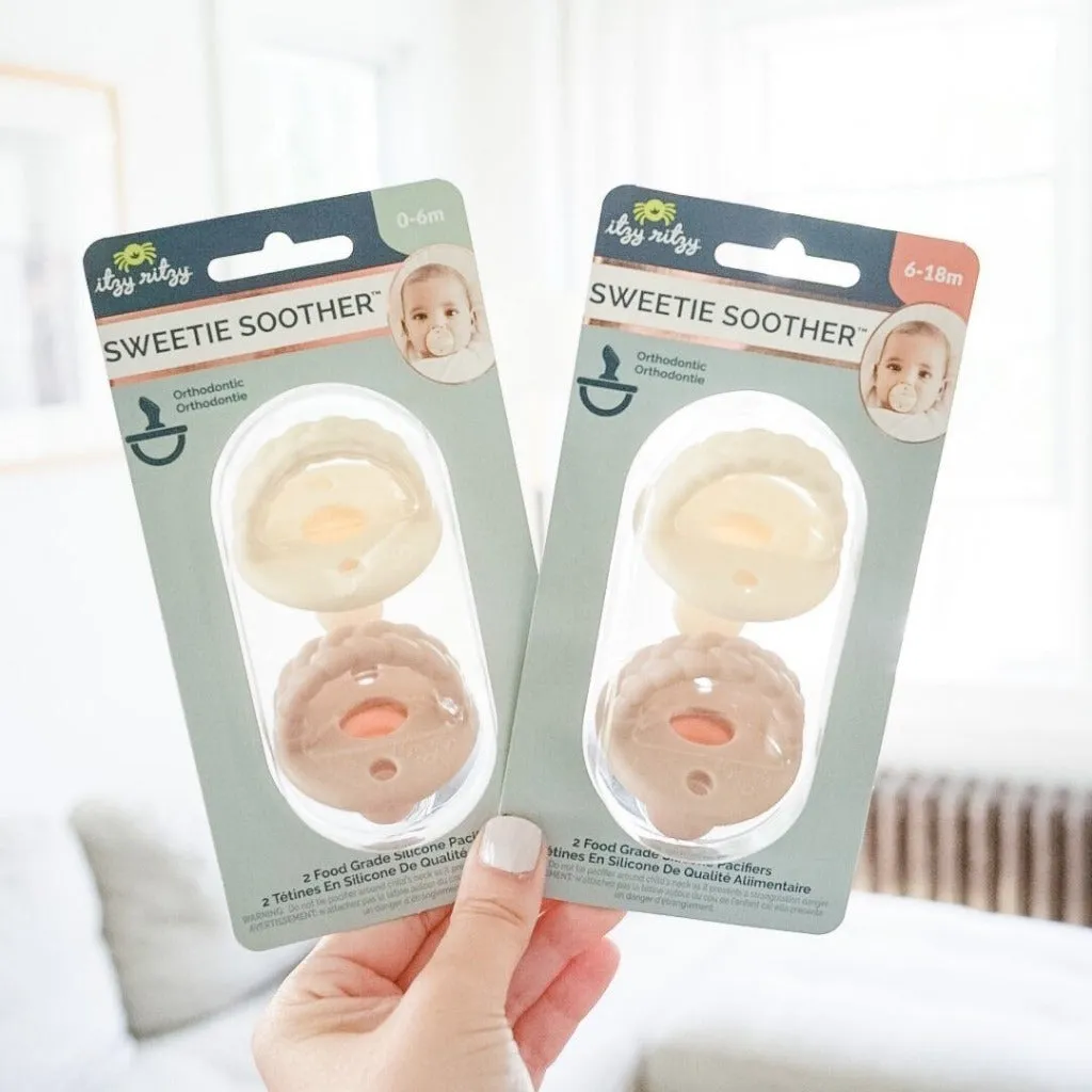Sweetie Soother™ Orthodontic Silicone Pacifier 6-18M