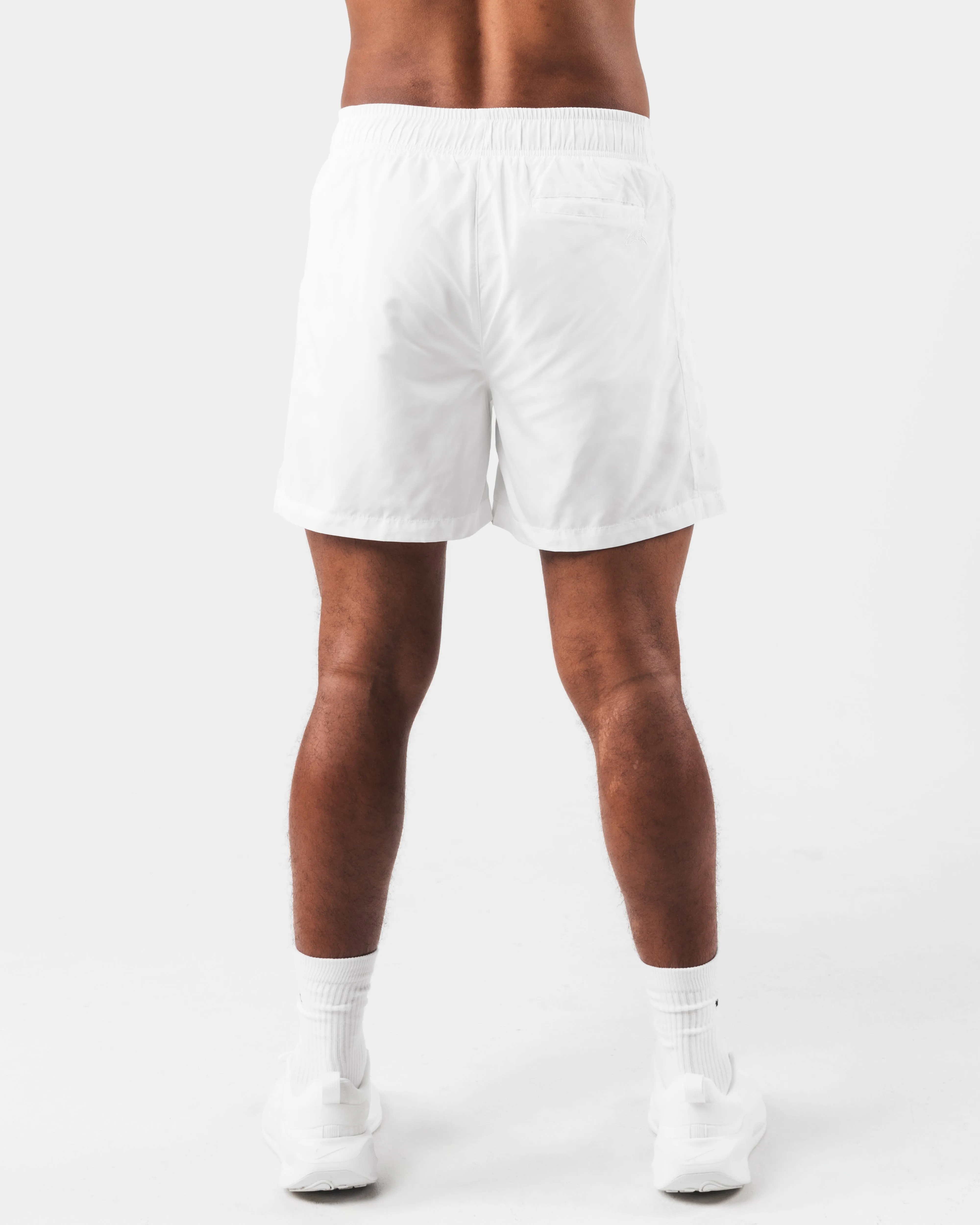 Technical Swim Short - White