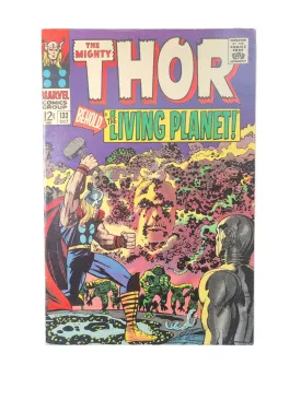 The Mighty Thor 133 1st app of Ego, Count Tagar and Multiple unnamed Valkyries (1966)