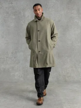 The Reversible Drizzle Mac - Willow/Olive