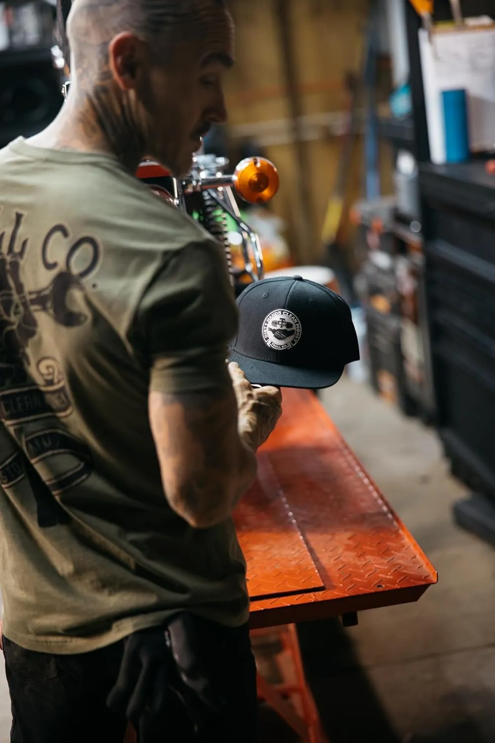 TROLL CO. CLOTHING Dirty Hands Clean Money Meshback Hat - Black, Adjustable Snapback, Curved Brim, One Size Fits Most