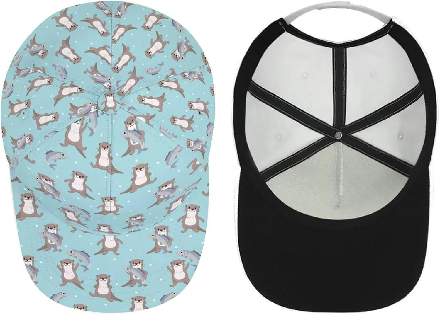 Unisex Snapback Baseball Cap Cool Hip Hop Hat for Outdoor Activities