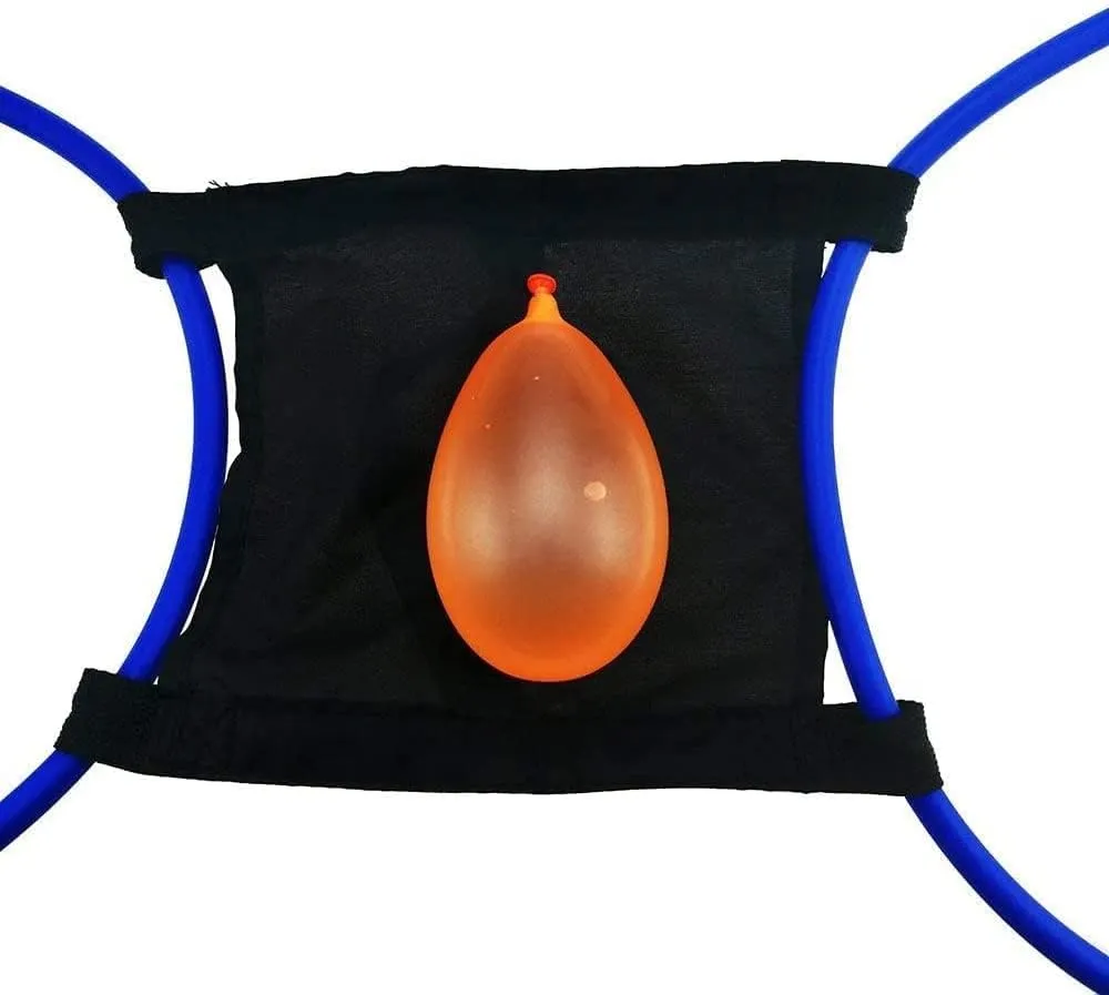 Water Balloon Launcher 500 Yard Toys 3 Person T Shirt Launcher Slingshot, The T Shirt Potato Water Giant Slingshots for Adults (2 Pack)