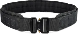 WOLF TACTICAL Molle Battle Belt  War Belt Battle Belts Tactical Gun Belt Duty Belt 2 Quick-Release Combat Belt