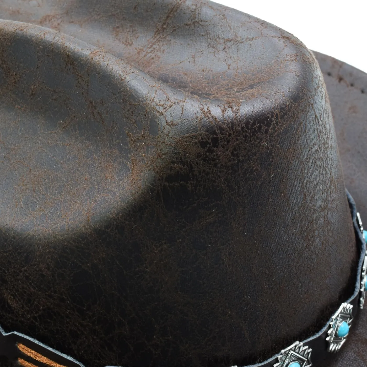 Women Men Western Cowboy Cowgirl Hat with Buckle Belt Wide Brim Outdoor Fedora Hats