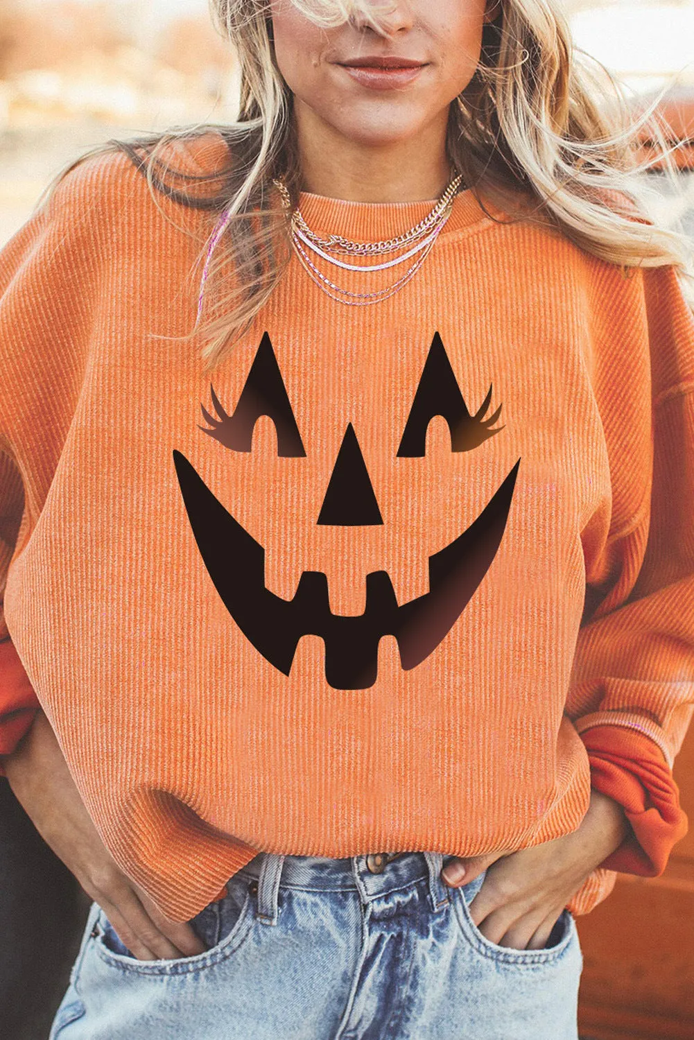 Women's Fashion Halloween Sweatshirt